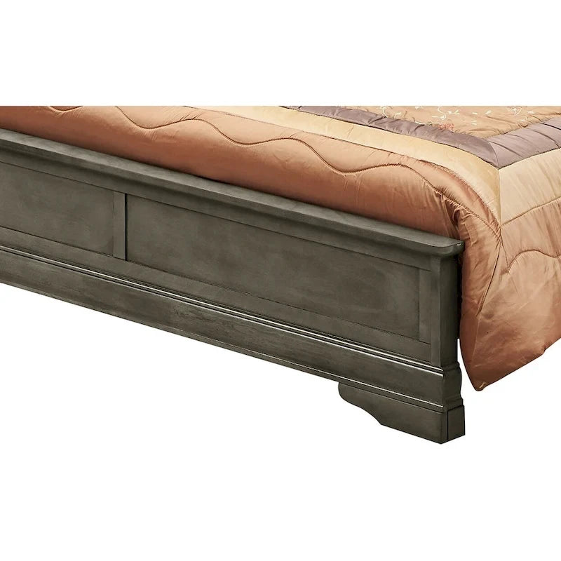 Louis Philippe Queen Panel Bed