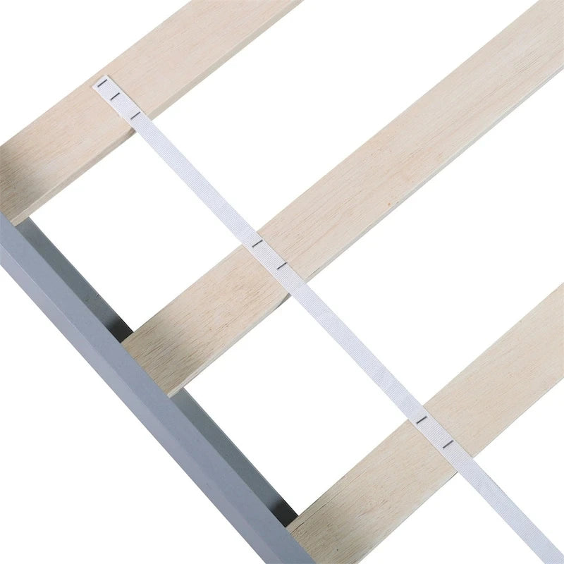 Harper & Bright Designs Wood Twin Platform Bed