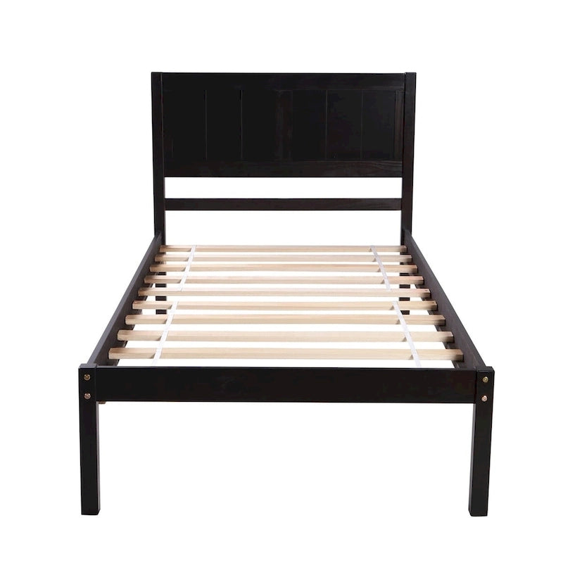 Harper & Bright Designs Wood Twin Platform Bed