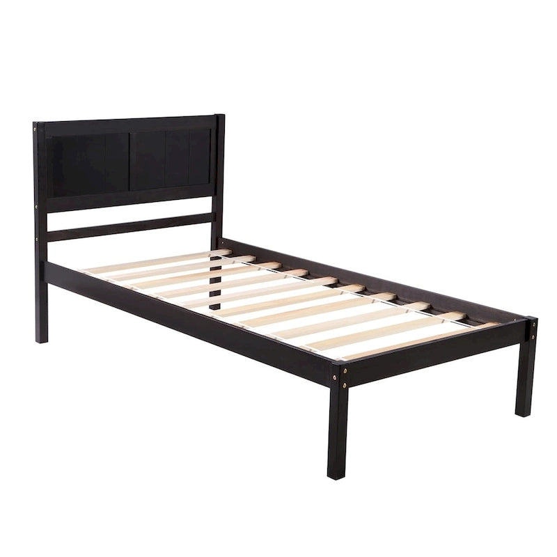 Harper & Bright Designs Wood Twin Platform Bed