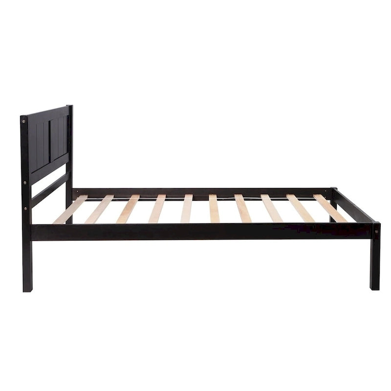 Harper & Bright Designs Wood Twin Platform Bed
