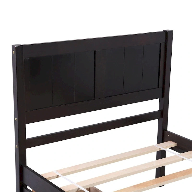 Harper & Bright Designs Wood Twin Platform Bed