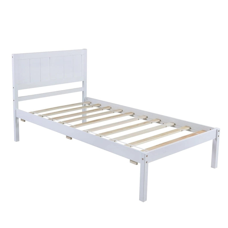 Harper & Bright Designs Wood Twin Platform Bed