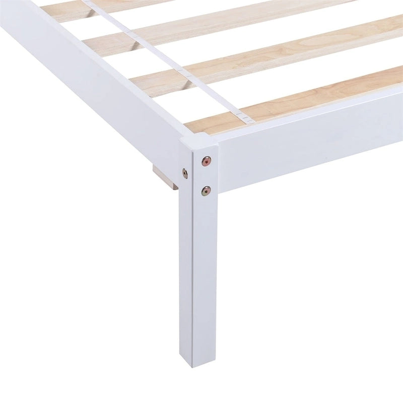 Harper & Bright Designs Wood Twin Platform Bed