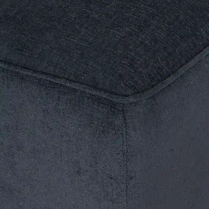 Freas Contemporary Tufted Double Chaise Lounge with Accent Pillows by Christopher Knight Home - 63.00 L x 58.50 W x 34.50 H