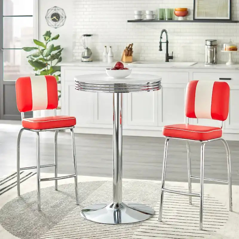 Simple Living Raleigh Retro 30 Bar Stool (Set of 2)