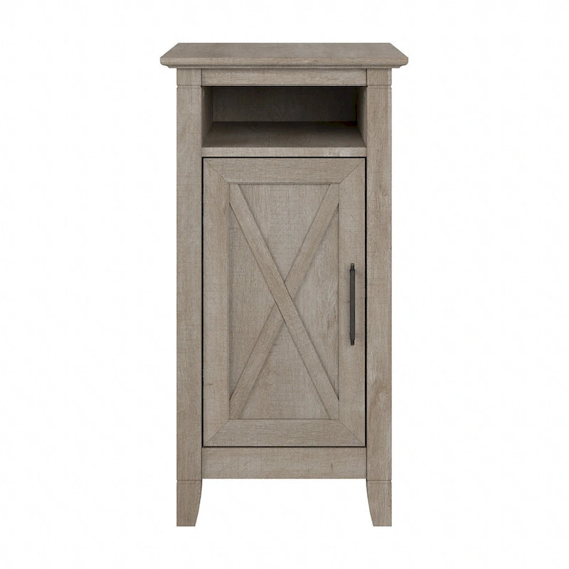 Key West End Table with Door by Bush Furniture