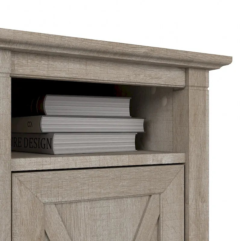 Key West End Table with Door by Bush Furniture