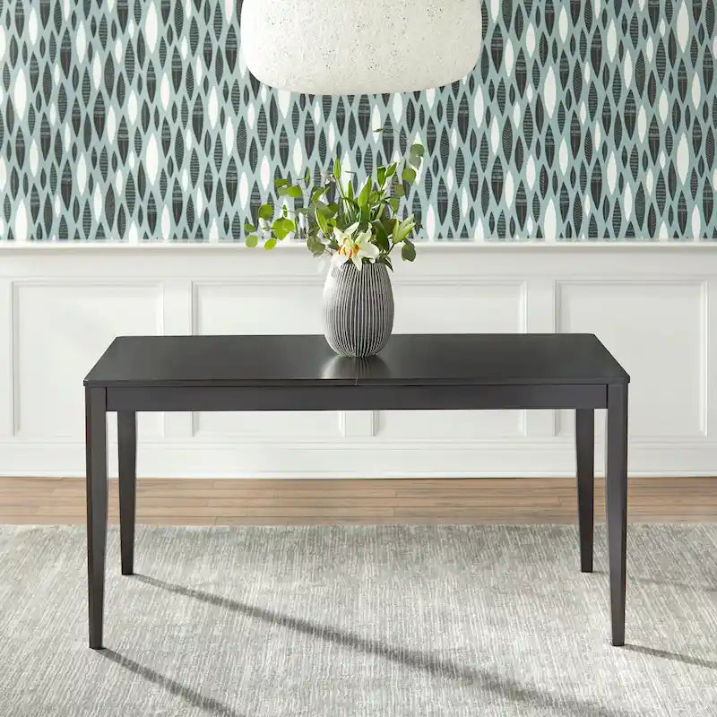 Simple Living Tilo Grey Faux Leather and Wengewood 7-piece Dining Set