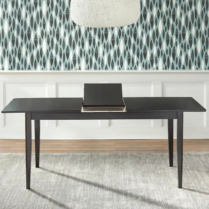 Simple Living Tilo Grey Faux Leather and Wengewood 7-piece Dining Set