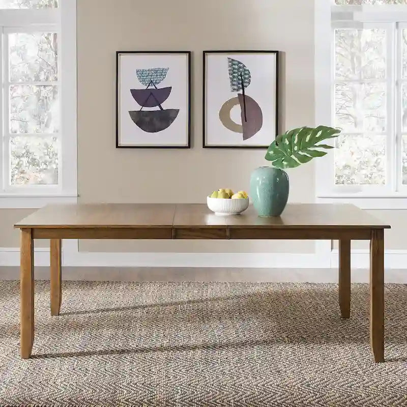 Santa Rosa Antique Honey 5 Piece Rectangular Table Set