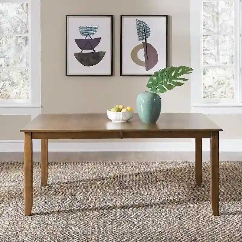 Santa Rosa Antique Honey 5 Piece Rectangular Table Set
