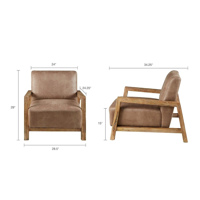 INK+IVY Easton Low Profile Accent Chair