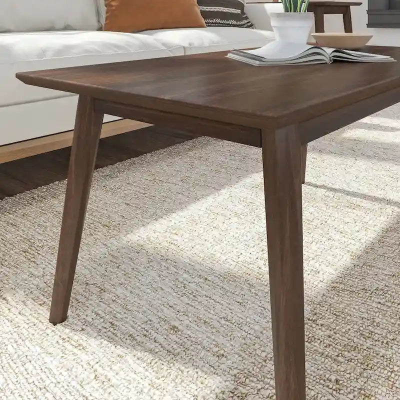 Plank and Beam Mid-Century Rectangular Coffee Table - 40
