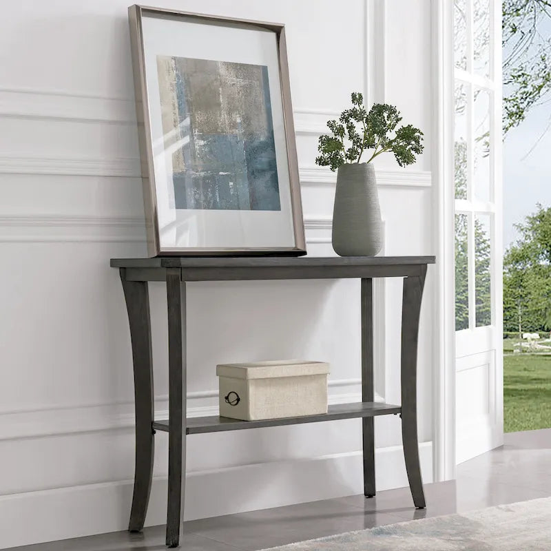 Leick Home Boa Console Hall Stand with Shelf