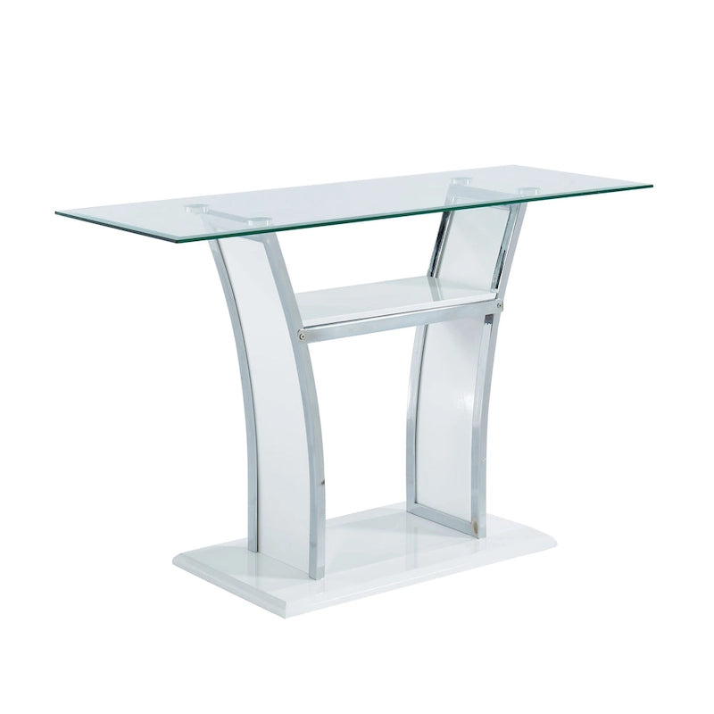 Bofi Modern 48-inch Metal 2-Shelf Sofa Table by Furniture of America
