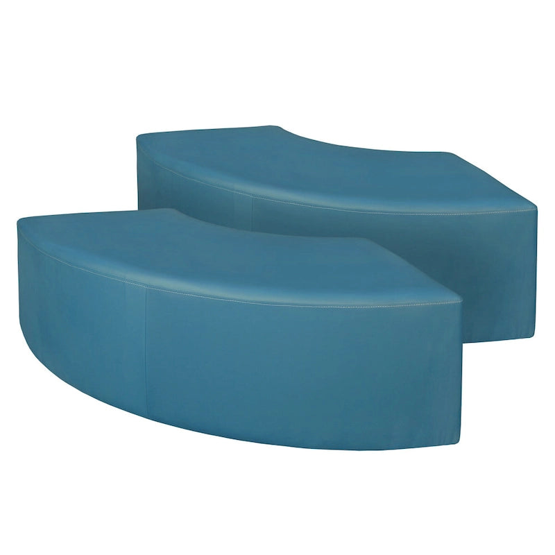 Aurora Curved Indoor Ottoman (Set of 2)