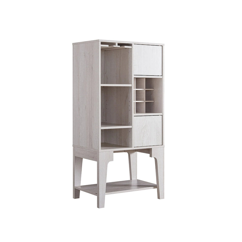 Furniture of America Cregg Contemporary 4-shelf Buffet with Wine Rack