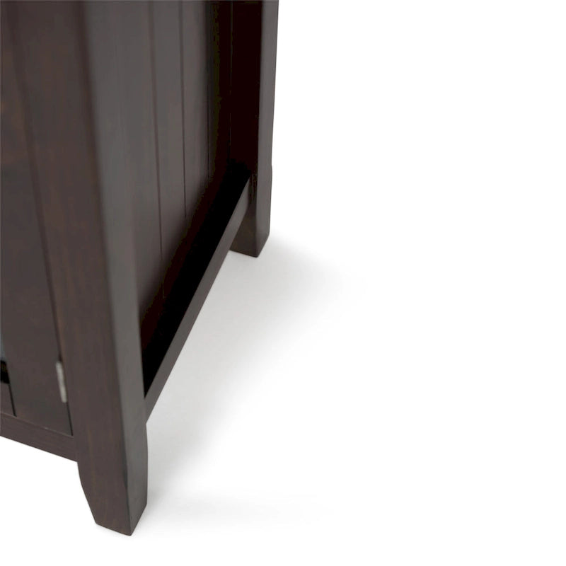 WYNDENHALL Normandy SOLID WOOD 62 inch Wide Transitional Wide Storage Cabinet - 62w x 18d x 34 h