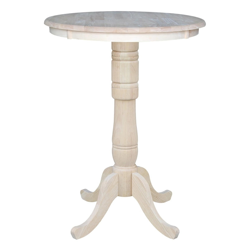 International Concepts Round Pedestal Table