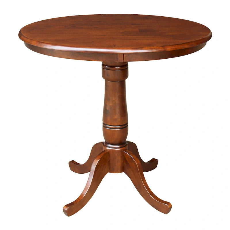 International Concepts Round Pedestal Table