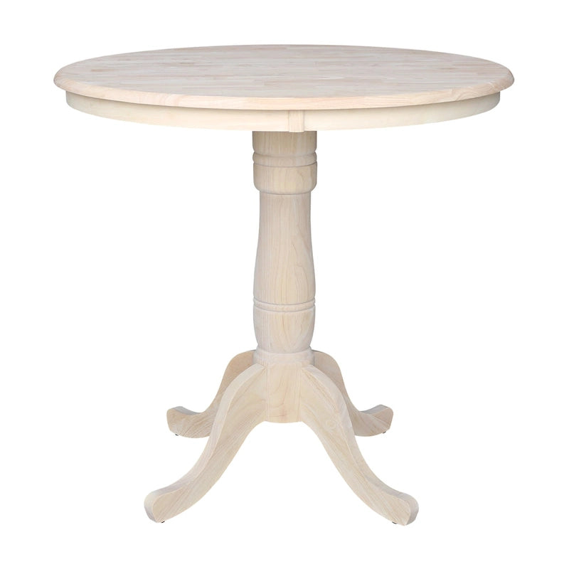 International Concepts Round Pedestal Table