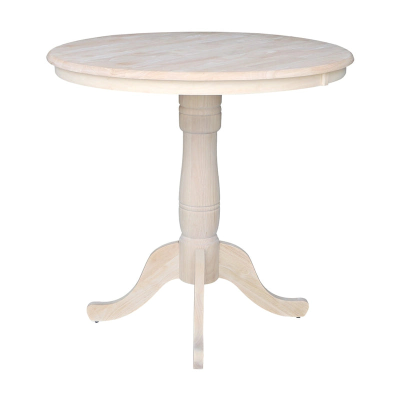 International Concepts Round Pedestal Table