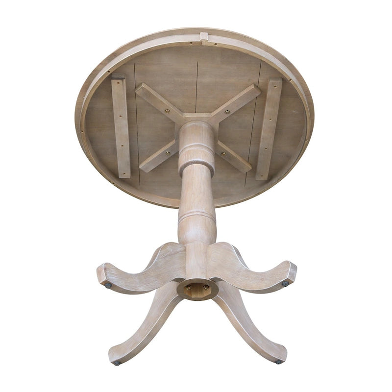 International Concepts Round Pedestal Table