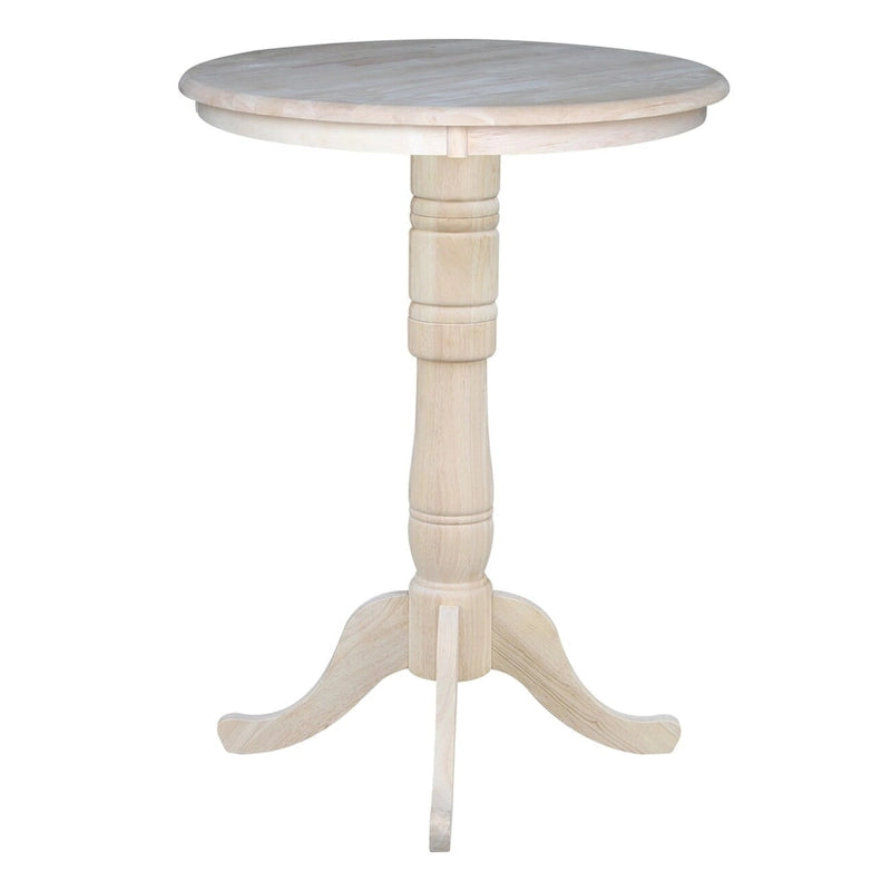 International Concepts Round Pedestal Table