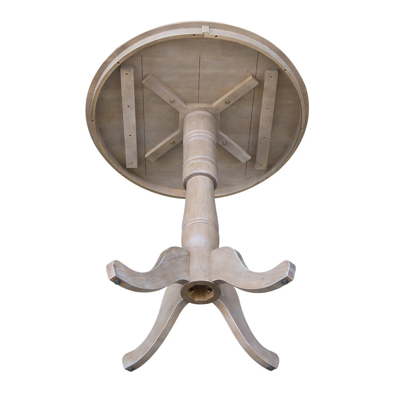 International Concepts Round Pedestal Table