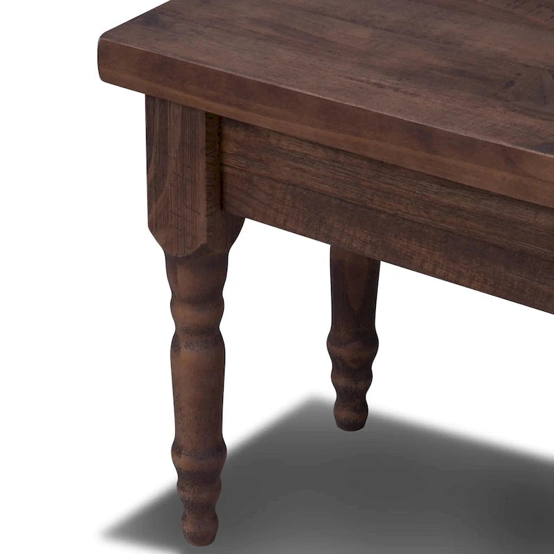 Grain Wood Furniture Valerie Solid Wood Dining Bench