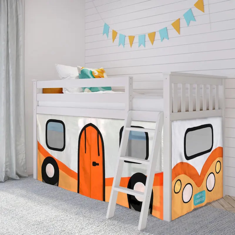 Max and Lily Cotton Underbed Camper Van Curtain