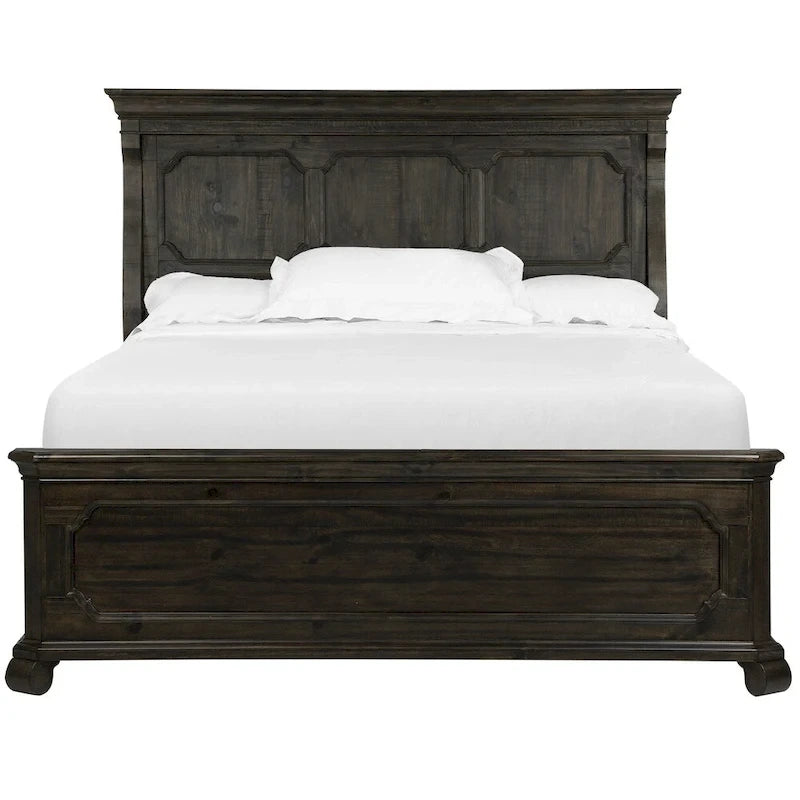 Bellamy Traditional Peppercorn Panel Bed