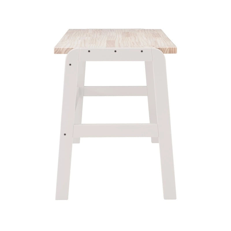 Mulligan Natural Wood Top Desk