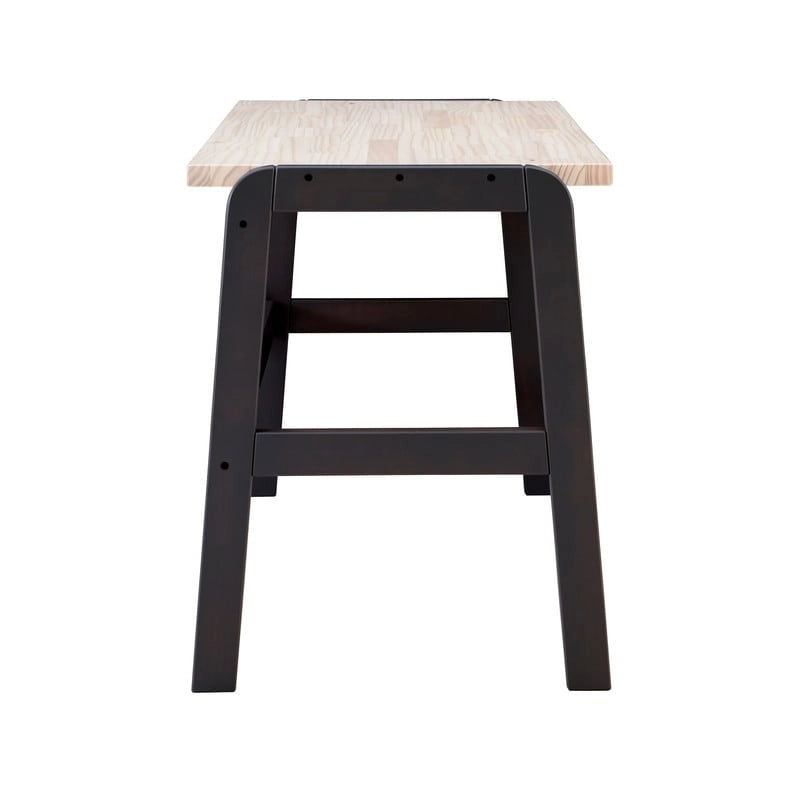 Mulligan Natural Wood Top Desk