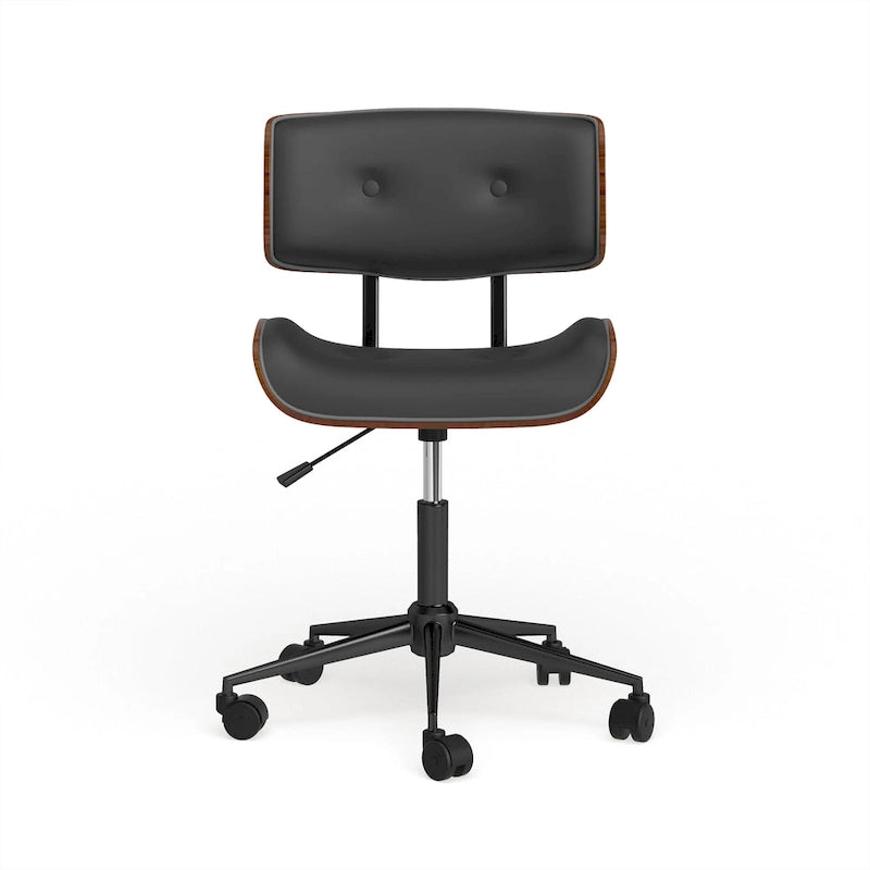Carson Carrington Leksand Simple Mid-century Modern Office Chair