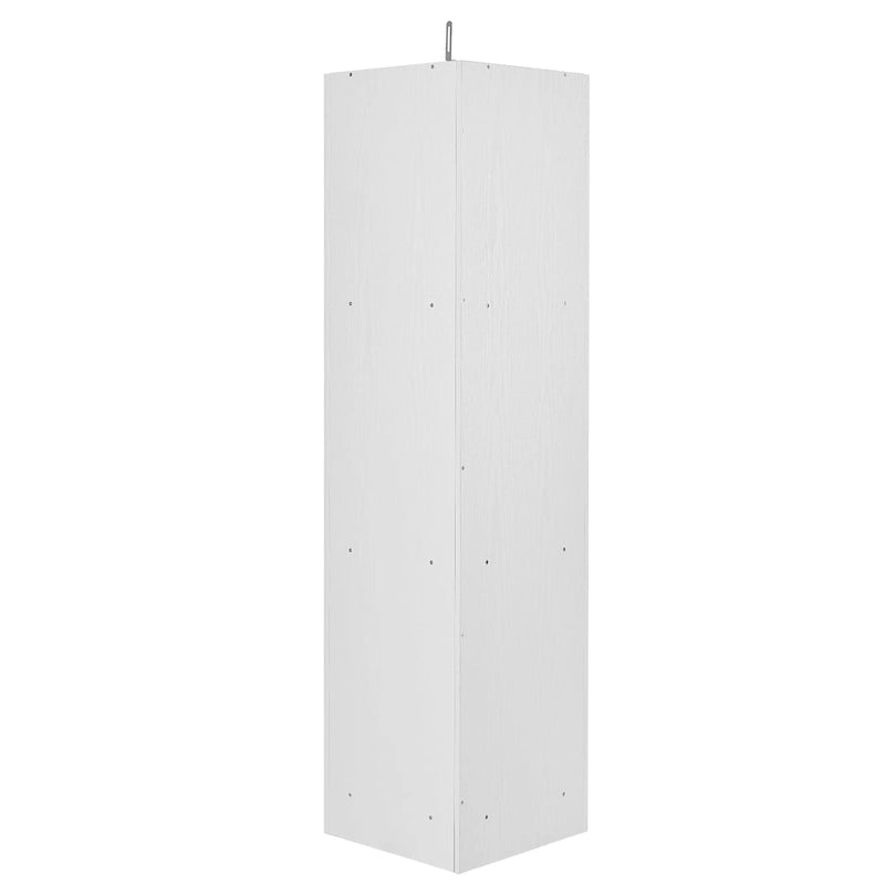 Nestfair Tall Freestanding Bathroom Cabinet Corner Storage Cabinet with Doors and Adjustable Shelves