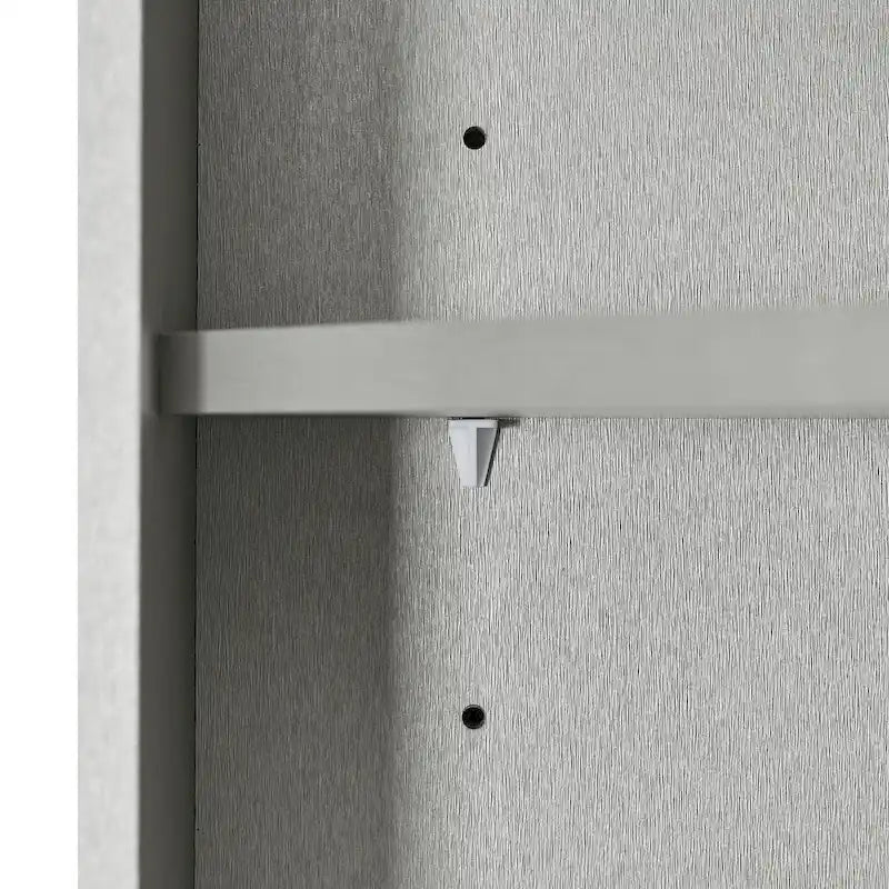 Nestfair Tall Freestanding Bathroom Cabinet Corner Storage Cabinet with Doors and Adjustable Shelves