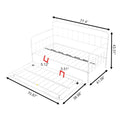 Metal Frame Daybed with trundle