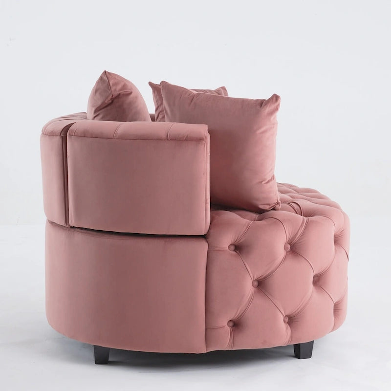 Accent Chair / Classical Barrel Chair for living room / Modern Leisure Chair