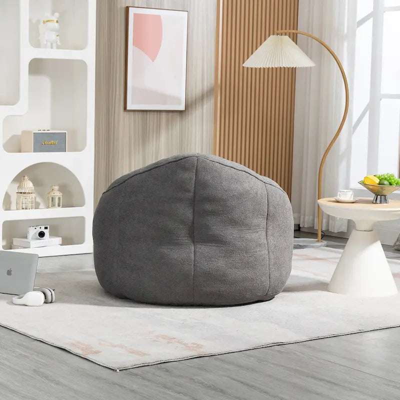 Bedding Bean Bag Sofa Chair With Footrest