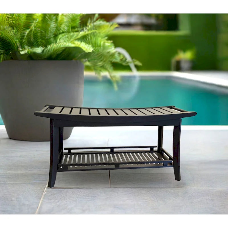 Solid Bamboo Premier 39 Spa Bench