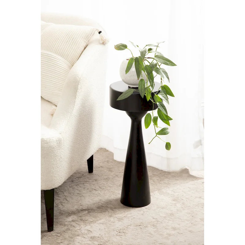 Kate and Laurel Solbrett Wood Drink Table