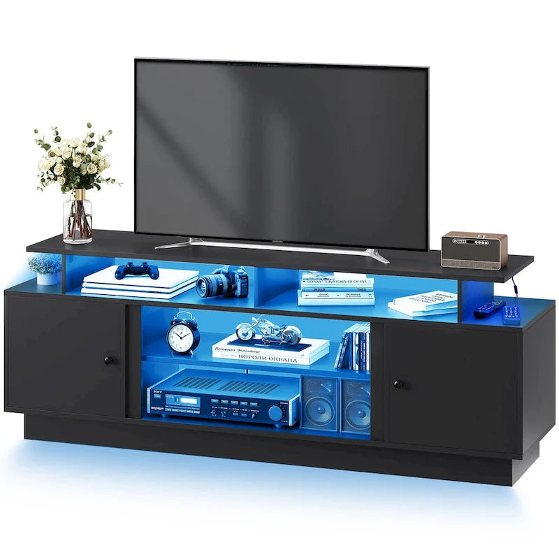 Moasis Modern TV Stand for TVs Up to 75 - 15.7D x 70W x 25.1H