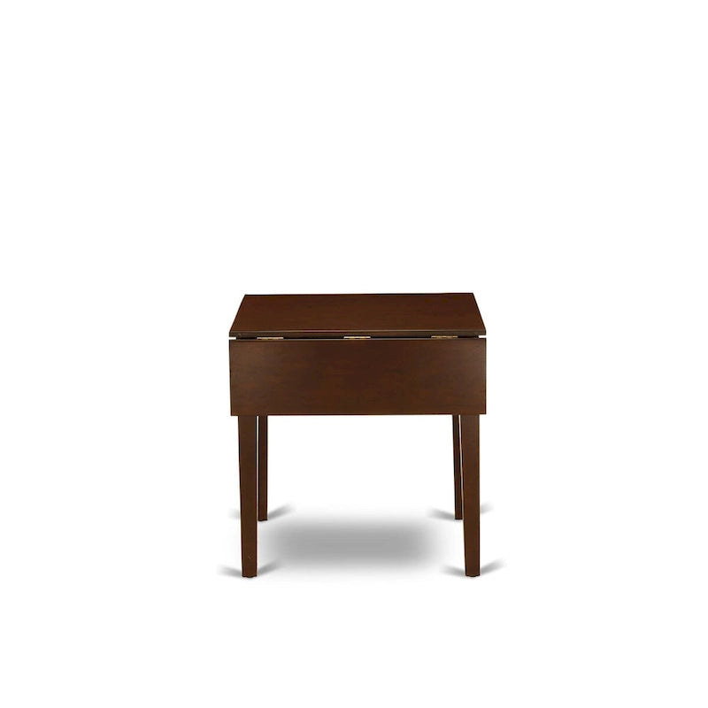 East West Furniture Kitchen Table Set Consists of a Rectangle Dining Table and Parson Chairs, Mahogany (Pieces Options)