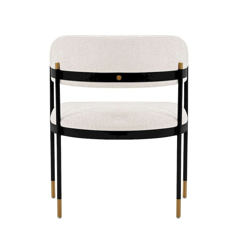 Manhattan Comfort Modern Lia Boucle Dining Armchair