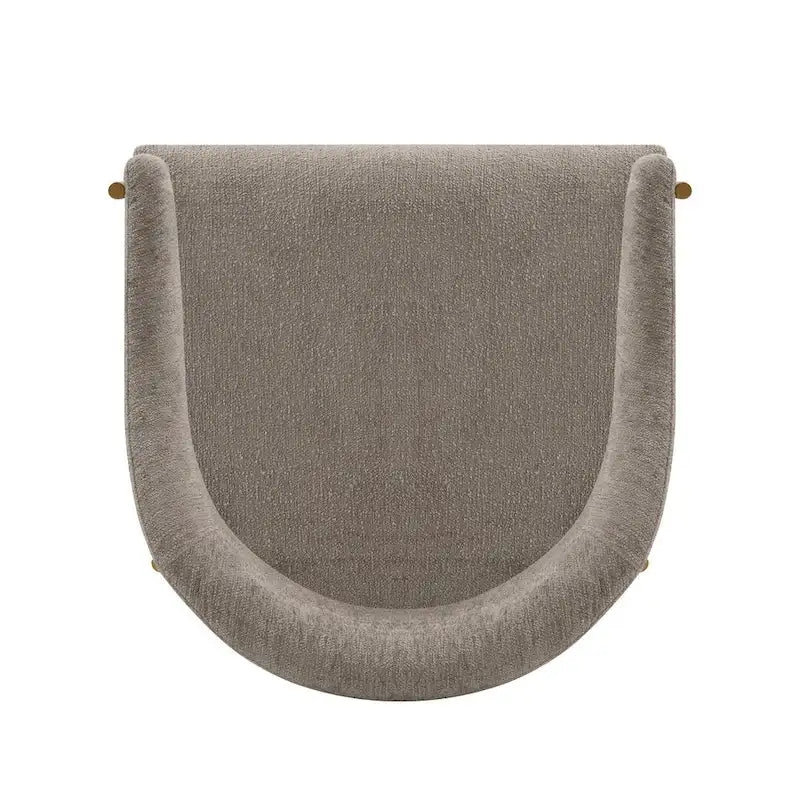 Manhattan Comfort Modern Lia Boucle Dining Armchair