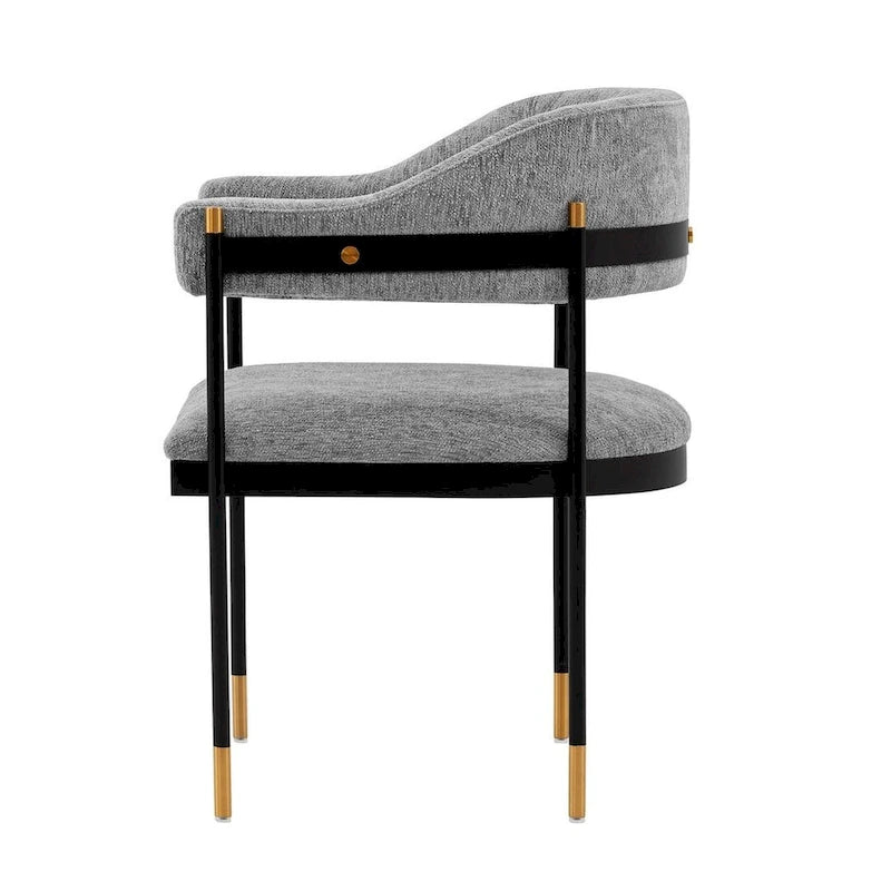 Manhattan Comfort Modern Lia Boucle Dining Armchair