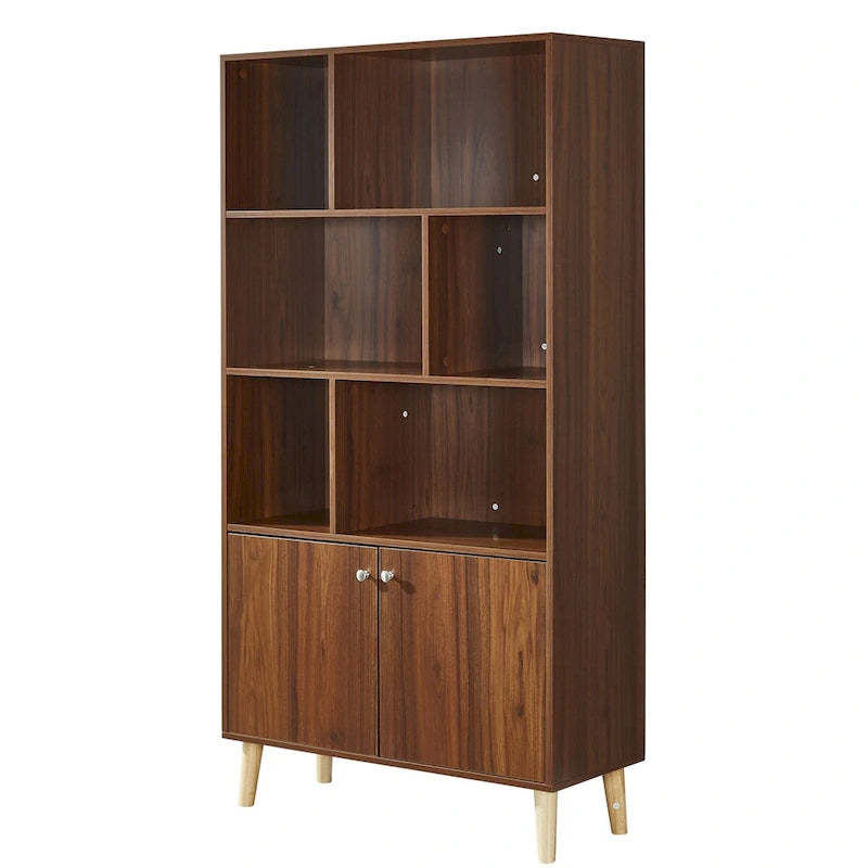 Bookcase,Bookshelf with Doors