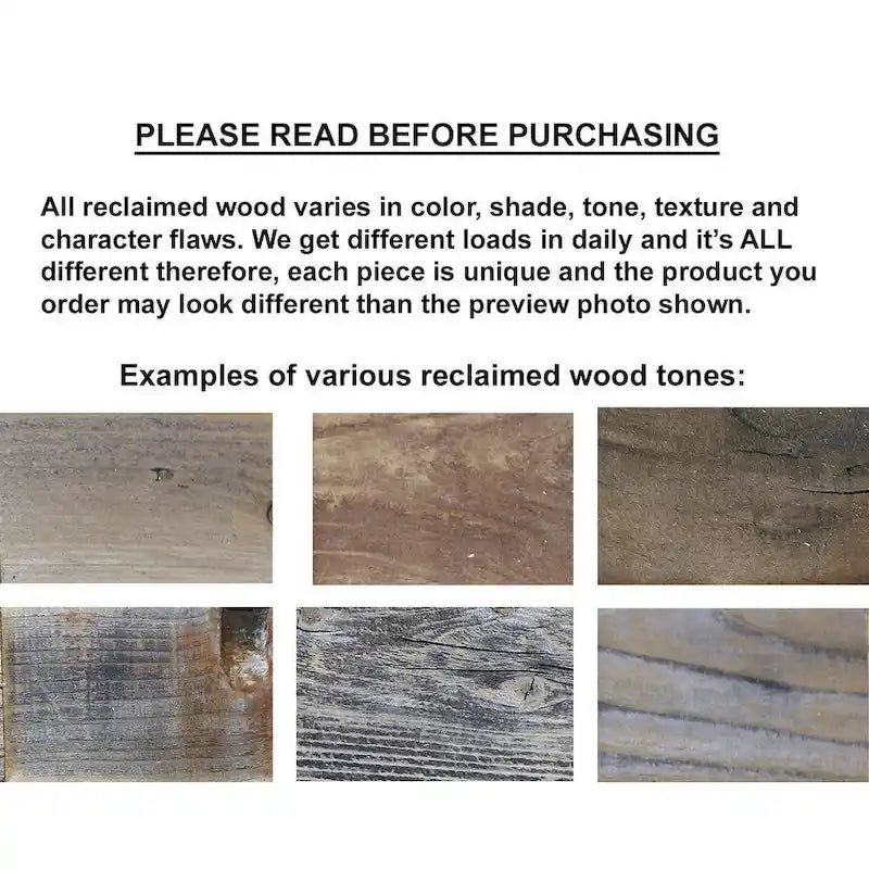 Natural A-Frame Wrap Around Coffee Table